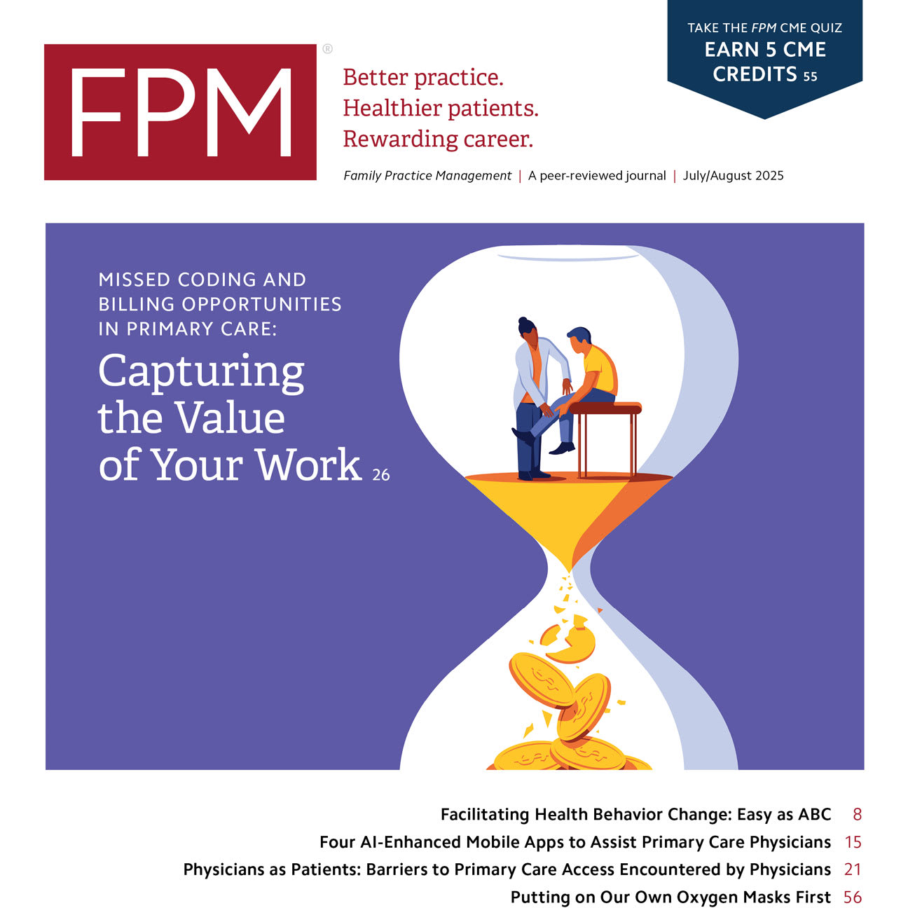 Image of FPM Journal Cover, July/August 2025.