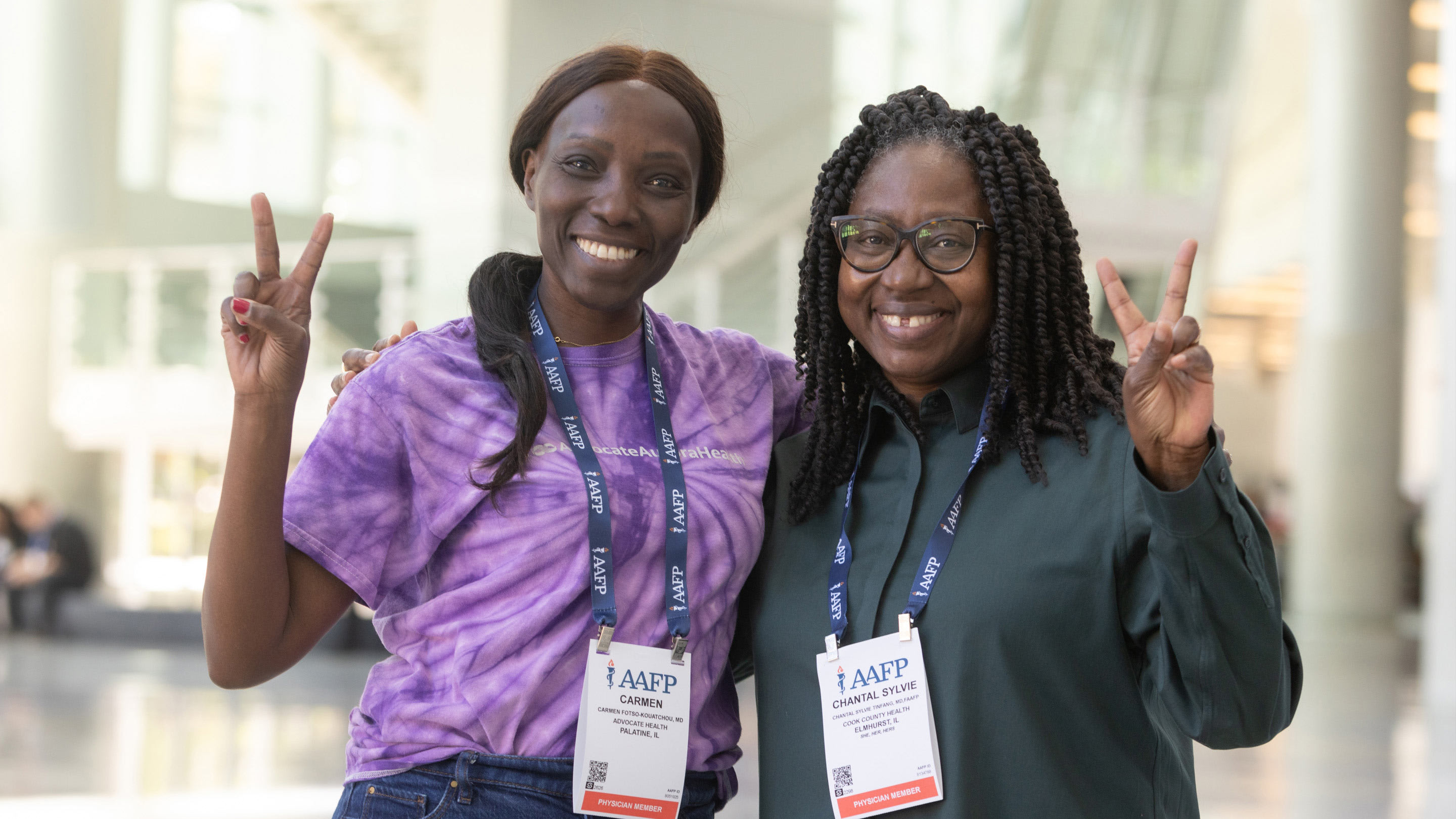 AAFPs 2025 FMX conference, portraits and people.