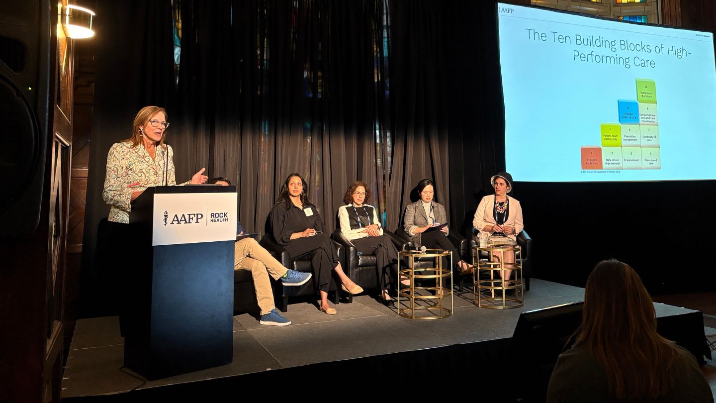AAFP and Rock Health hold a panel to discuss AI in family medicine at the Starfield Summit