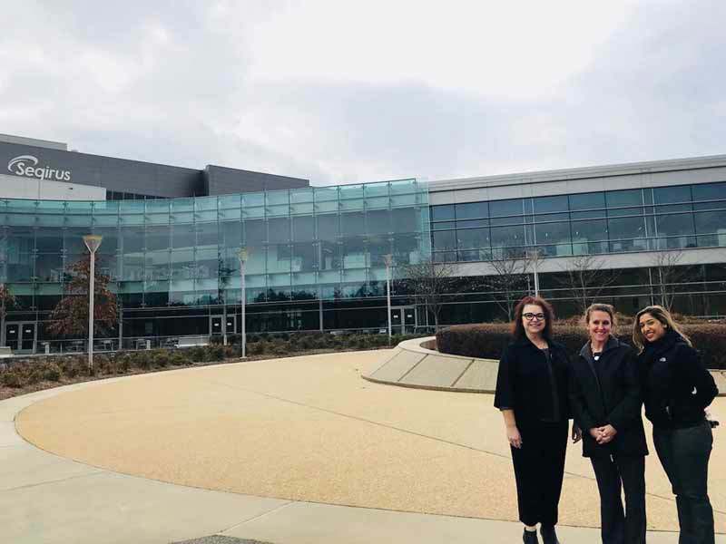 2017 AAFP Vaccine Science Fellows: Amra Resic, M.D., of Palm Harbor, Fla., (right) and Kimberly Stump, M.D., M.Sc., of Corpus Christi, Texas