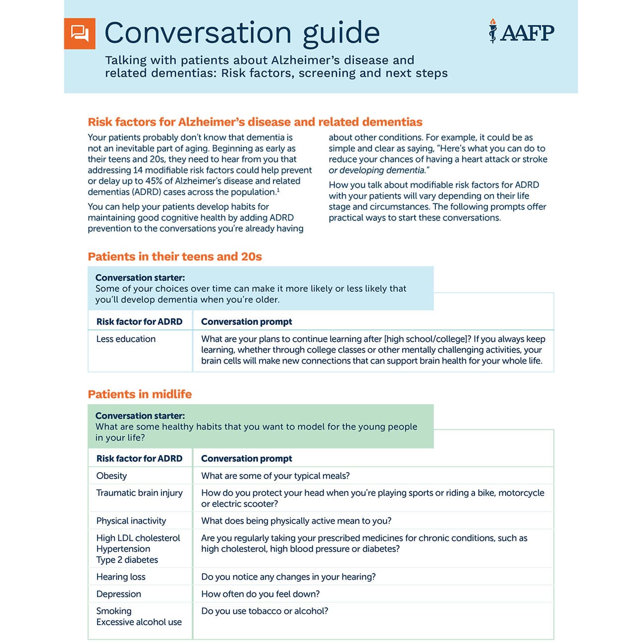 A pdf that gives information about ADRD (Dementia) and chronic conditions.