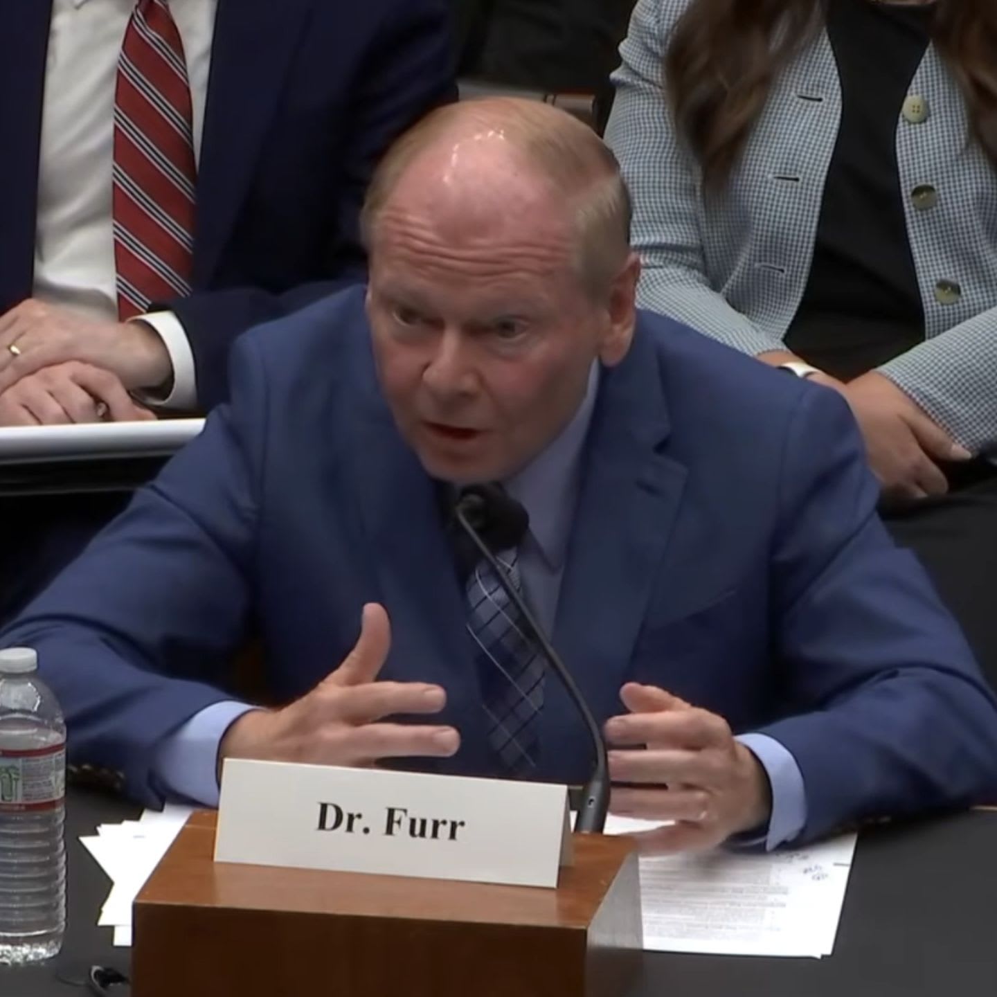 Dr. Furr told legislators they can reduce health care costs and improve the nation's health by taking very specific steps to invest more in primary care.