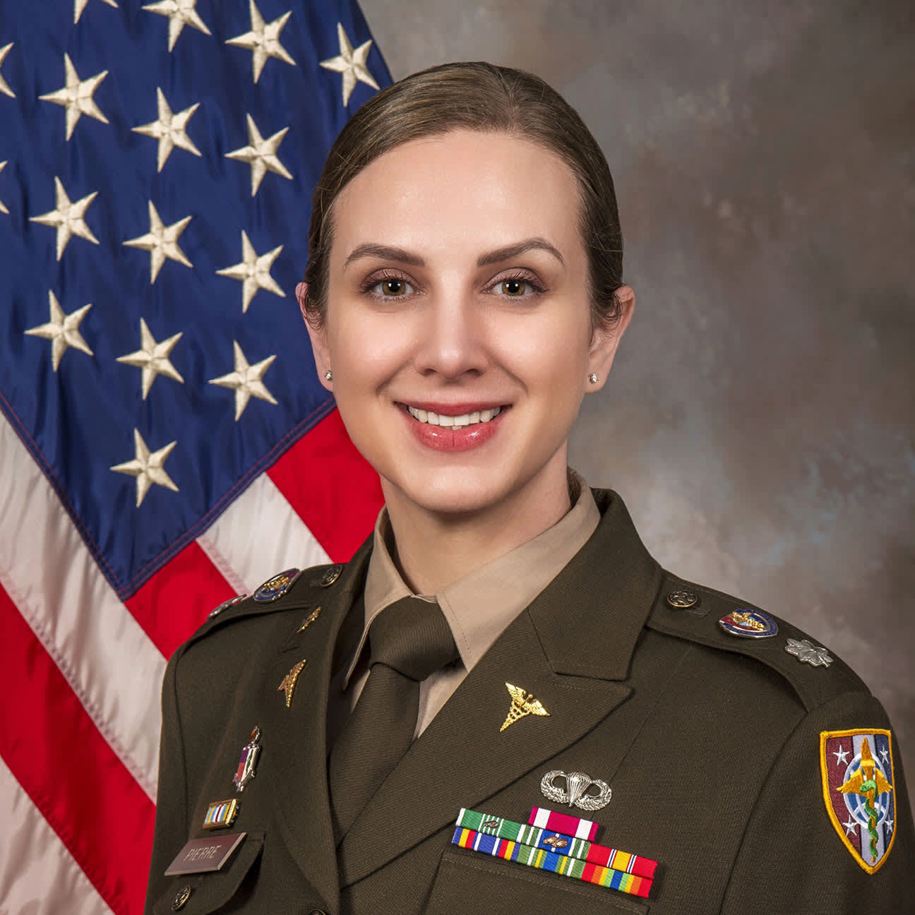 A formal headshot of Elyse Pierre MD