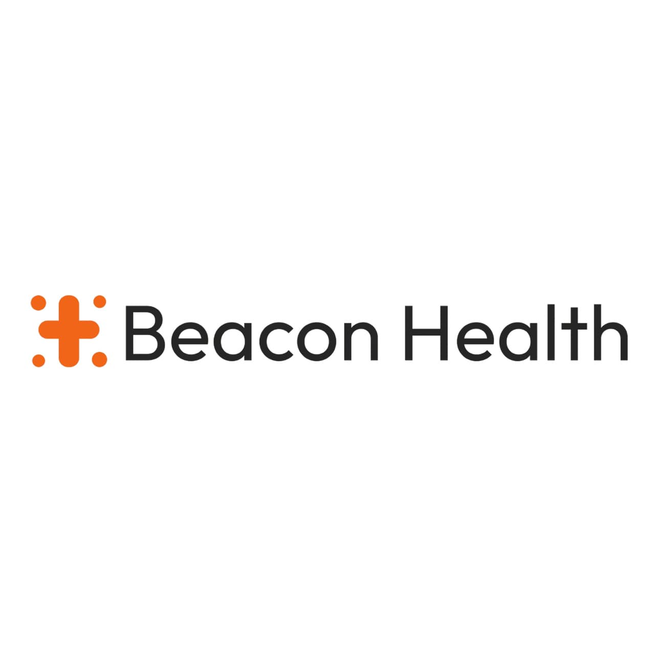 Sponsored partner logo, Beacon Health.