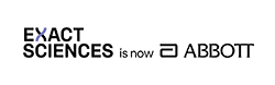 Exact Sciences logo that features the Abbott logo.