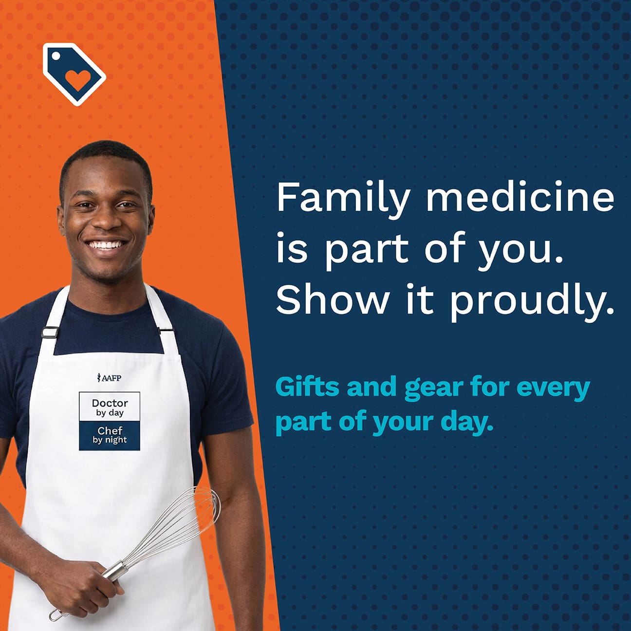 Example image of aafp store merchandise.