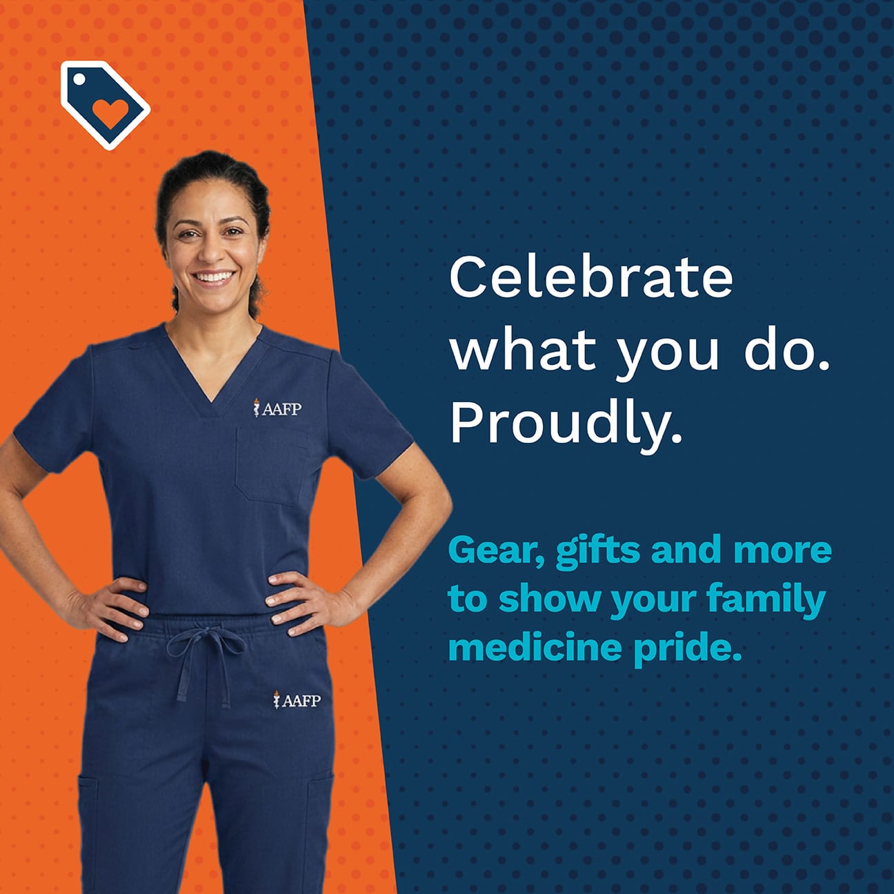 Example image of aafp store merchandise.
