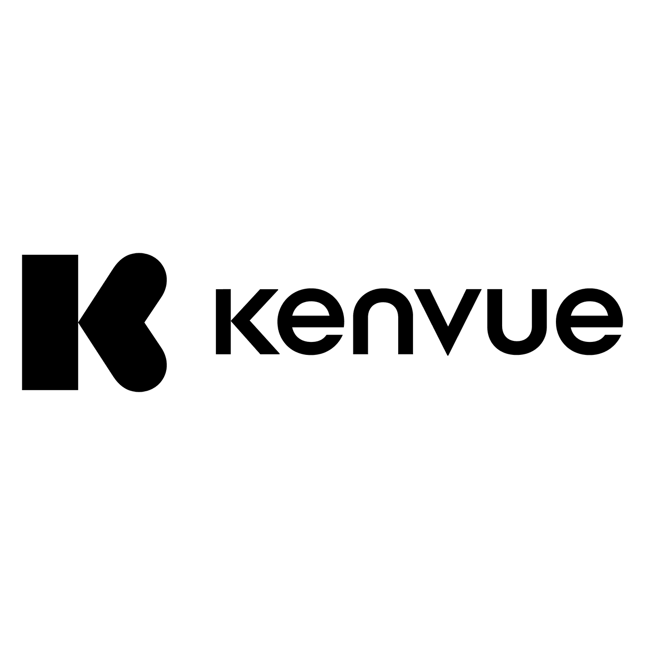 Kenvue logo in black.